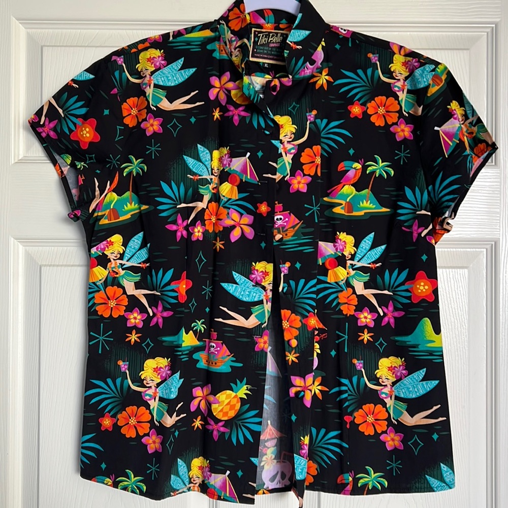 NWOT Jeff Granito Hawaiian shirt  perfect for Disneyland Tikiland day Sept 25